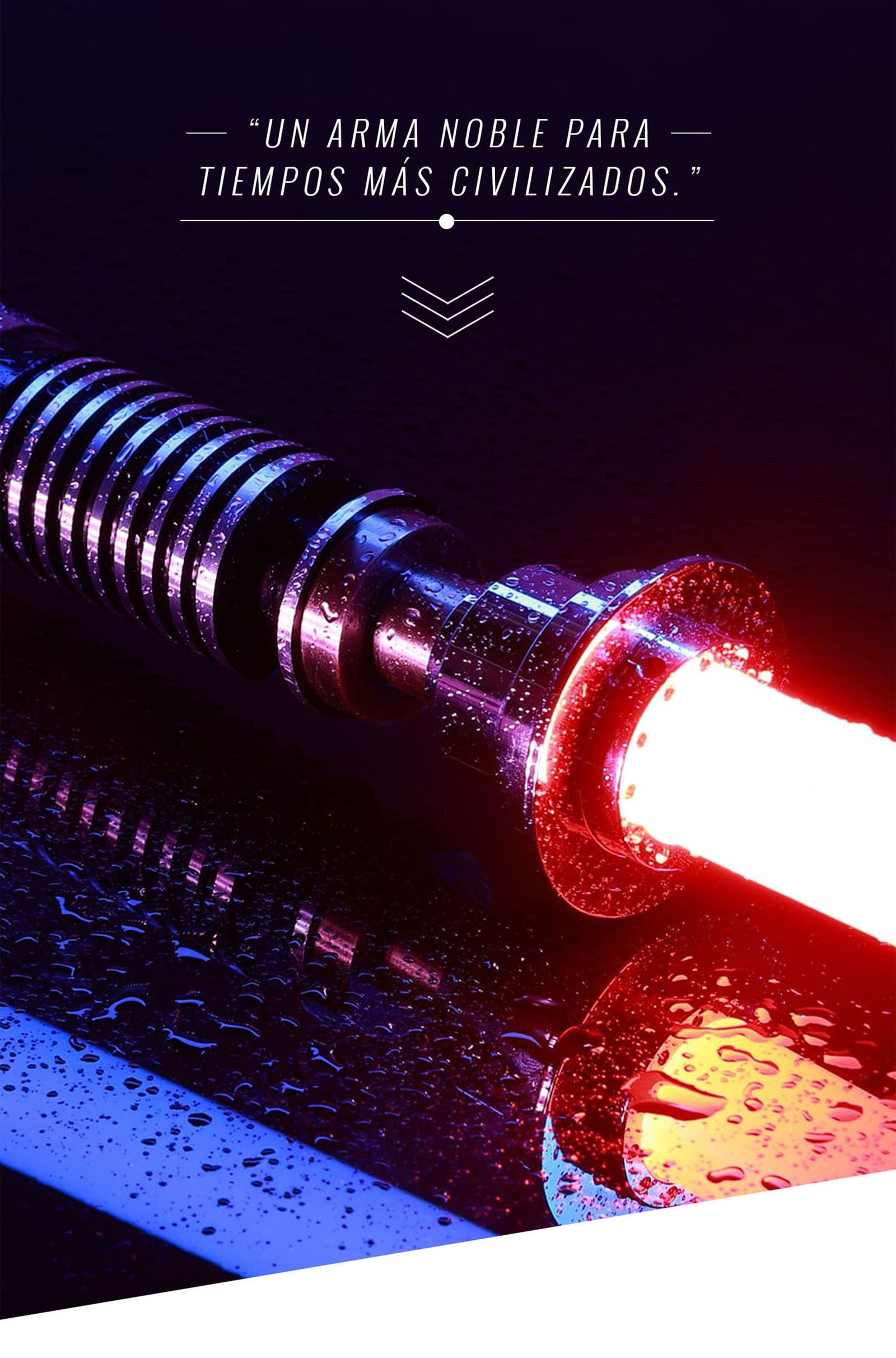 Sable Laser Star Wars Rey Hasbro Juguete Espada Con Sonido